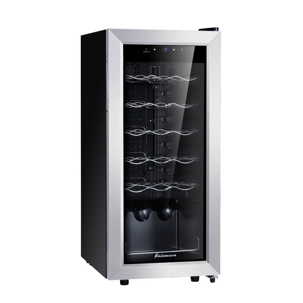 Kalamera Freestanding Beverage Refrigerator with Wine Storage & Reviews